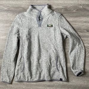 LL bean fleece pull over
